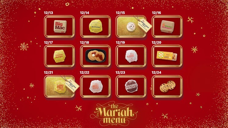 You can win Mariah Carey merch at McDonald's to celebrate her December 2021 holiday menu.