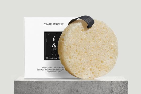 Hypnotizing Fire Bath and Shower Sponge