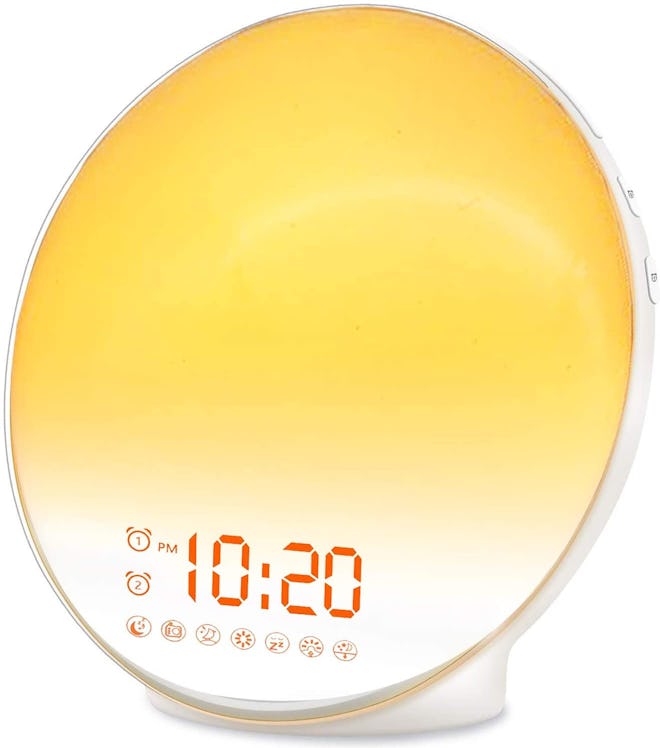 JALL Wake-Up Light Sunrise Alarm Clock