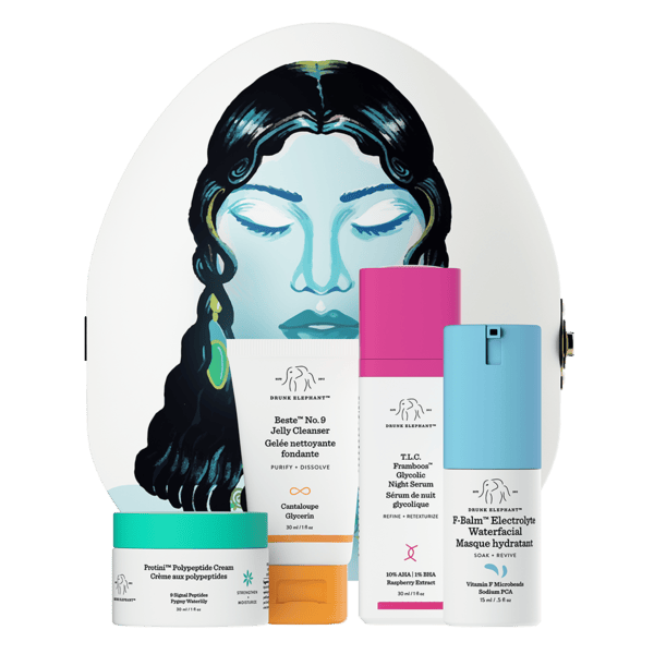 Drunk Elephant Saving Face Resurfacing Skincare Kit