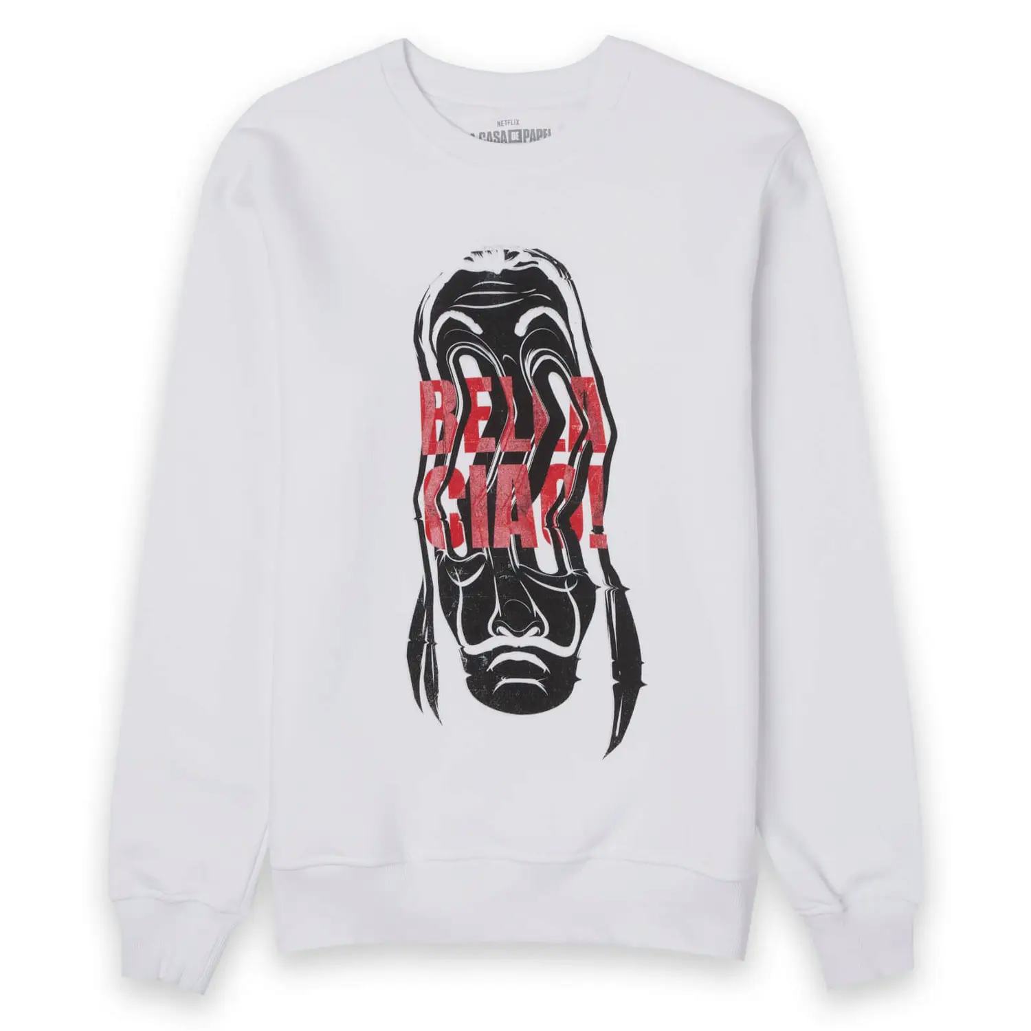 Money Heist Distorted Dali Mask Unisex Sweatshirt