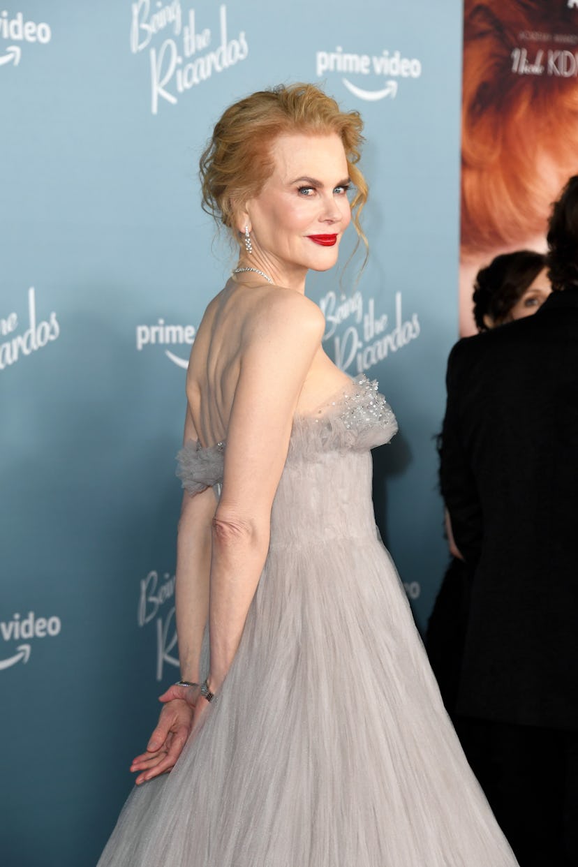 Nicole Kidman attends the premiere of Amazon Studios' "Being The Ricardos"
