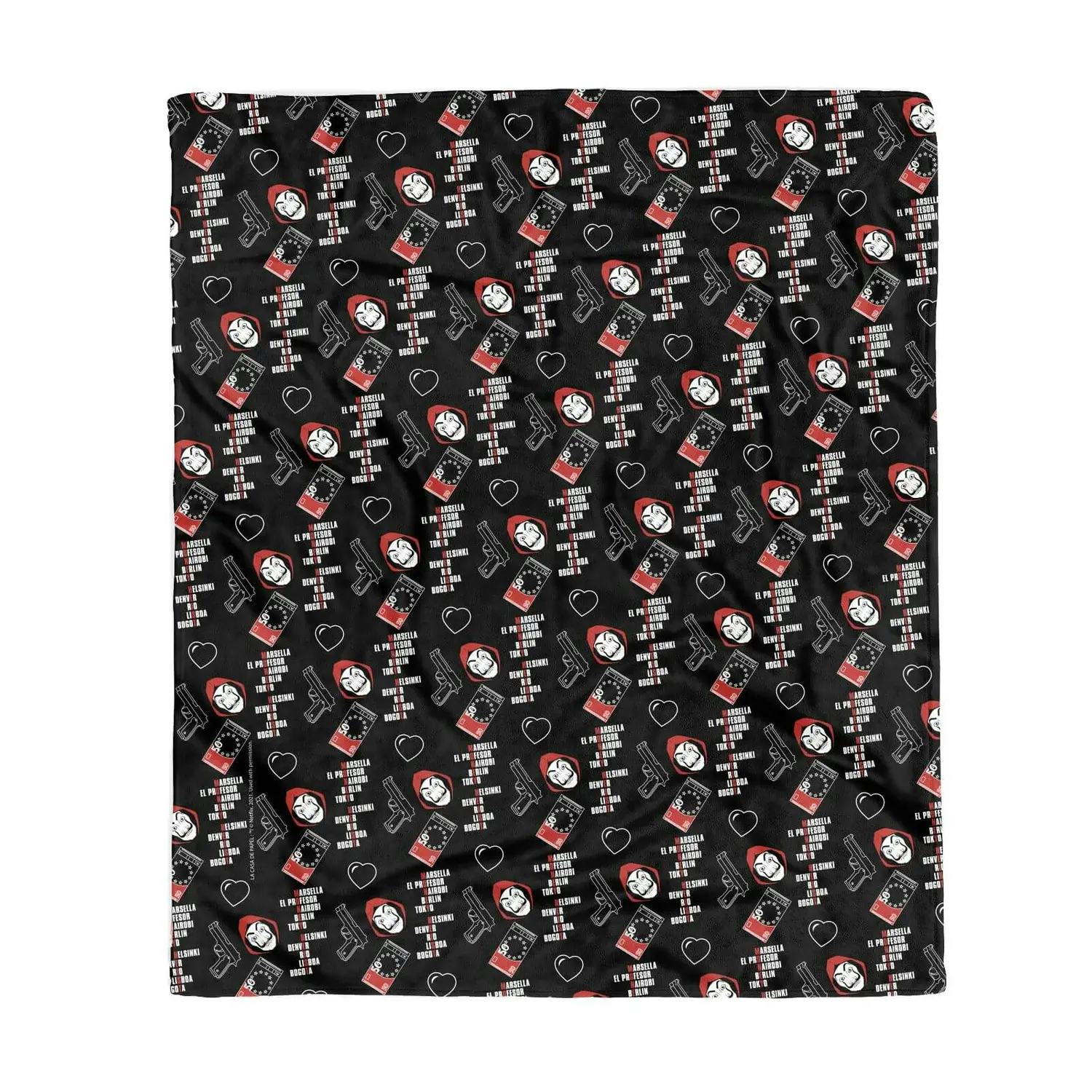 Money Heist Fleece Blanket