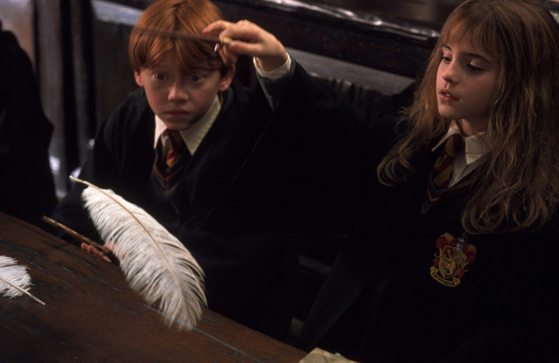 The first &lsquo;Harry Potter&rsquo; film featured a unique look distinct from later entries. Photo via Harry Po&hellip;