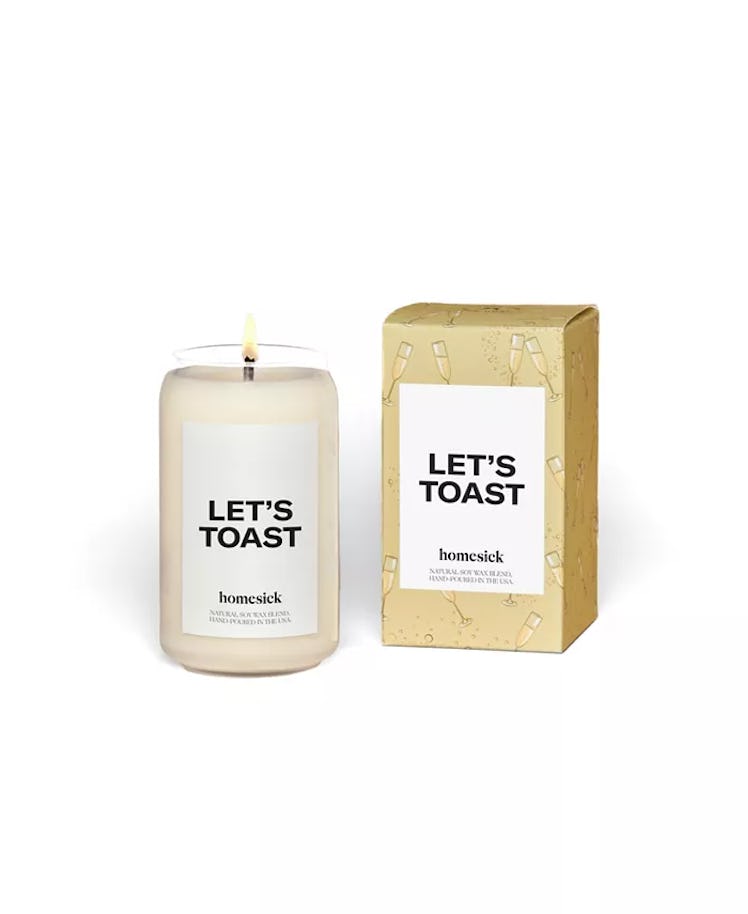 Homesick Let's Toast Candle