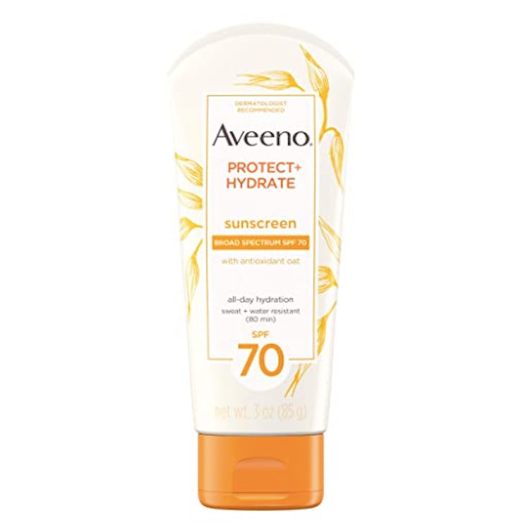 Aveeno Protect + Hydrate Moisturizing Face Sunscreen Lotion With SPF 70