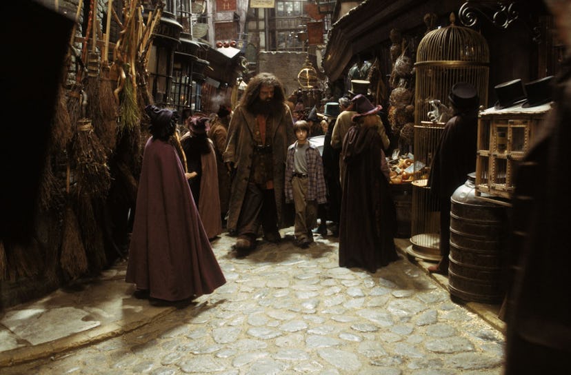 Harry Potter's first trip to Diagon Alley is full of Easter eggs. Photo via Harry Potter Facebook