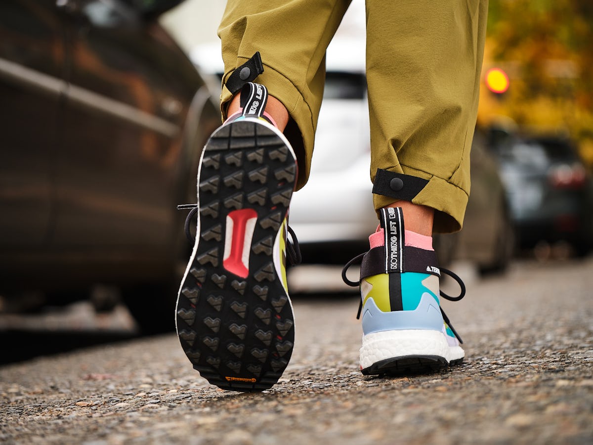 Adidas made a waterproof hiking sneaker thatâs eco-friendly and looks awesome