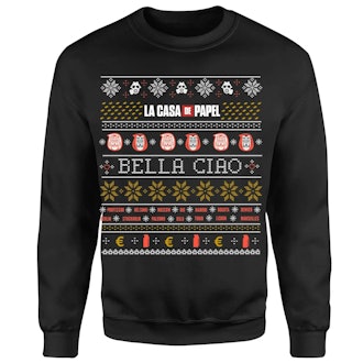 Money Heist Bella Ciao Unisex Christmas Sweatshirt 