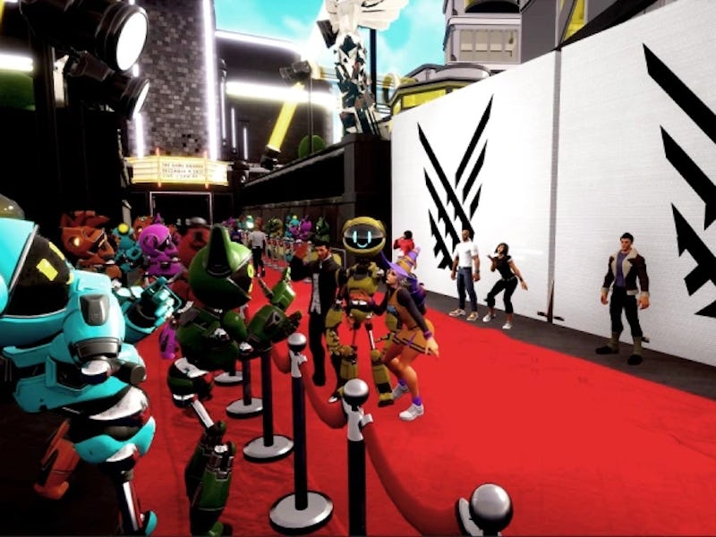 A virtual red carpet