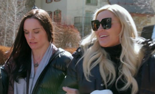Heather Gay and her sister Nancy during their Colorado reunion in 'The Real Housewives of Salt Lake ...