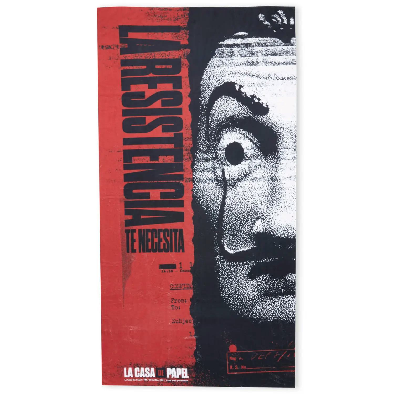 Money Heist Beach Towel