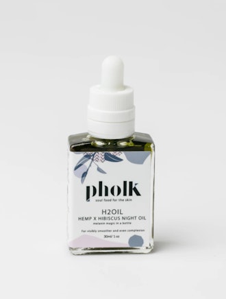 Pholk Beauty H2Oil Night Treatment Hemp x Hibiscus Night Oil