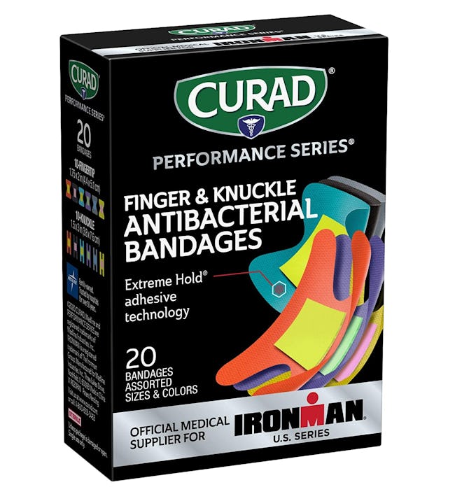Curad Performance Series Ironman Antibacterial Bandages (20 Piece)