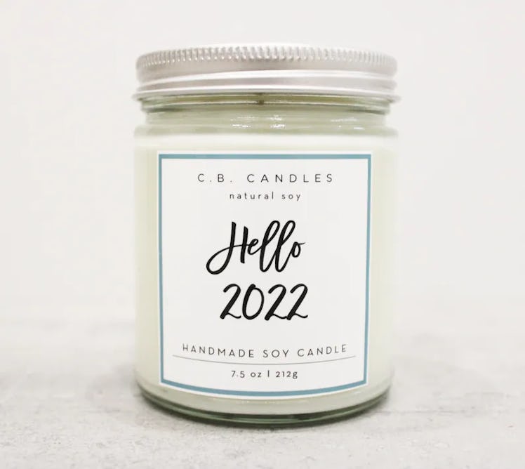 Etsy Hello 2022, 100% Soy Candle