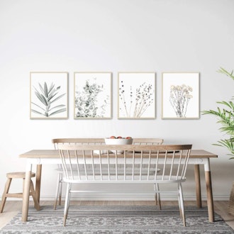 Herzii Botanical Plant Wall Art Prints