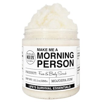 Mojo Spa Make Me A Morning Person Face & Body Scrub