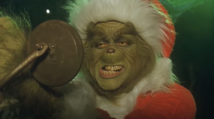 Jim Carrey sings “You’re A Mean One, Mr. Grinch.”