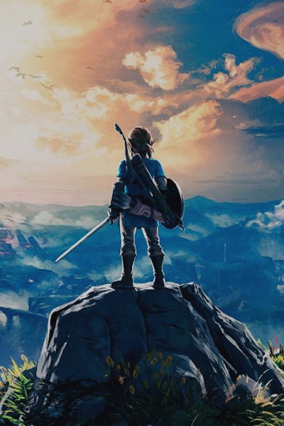 Artwork for the game Zelda Breath of the Wild