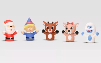 Christmas finger puppets 