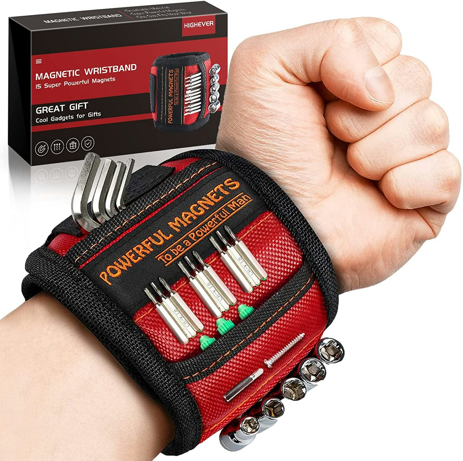 HIGHEVER Magnetic Tool Wristband