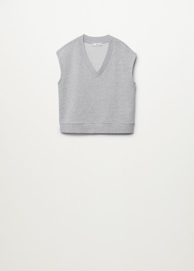 Mango grey vest.