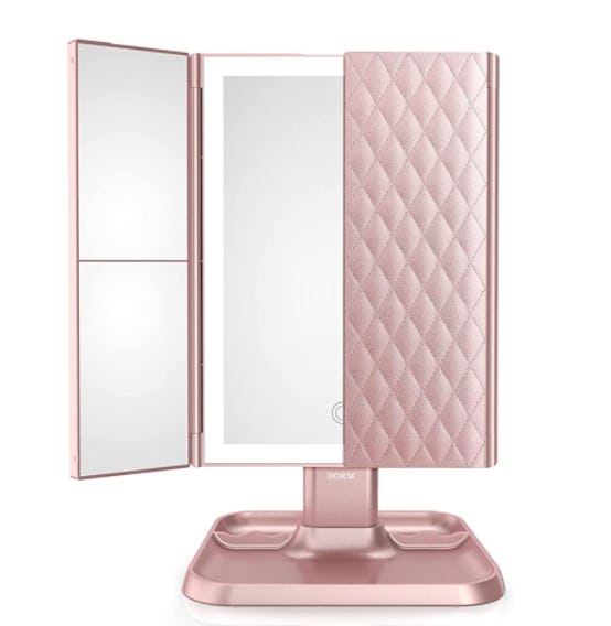 HORM Makeup Trifold Mirror with Lights