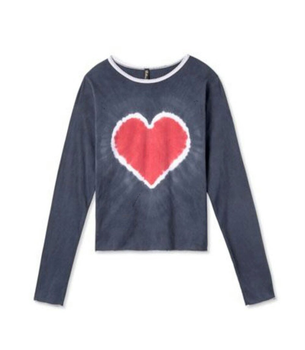 TAI Dye Heart Baby Tee L/S REISSUE