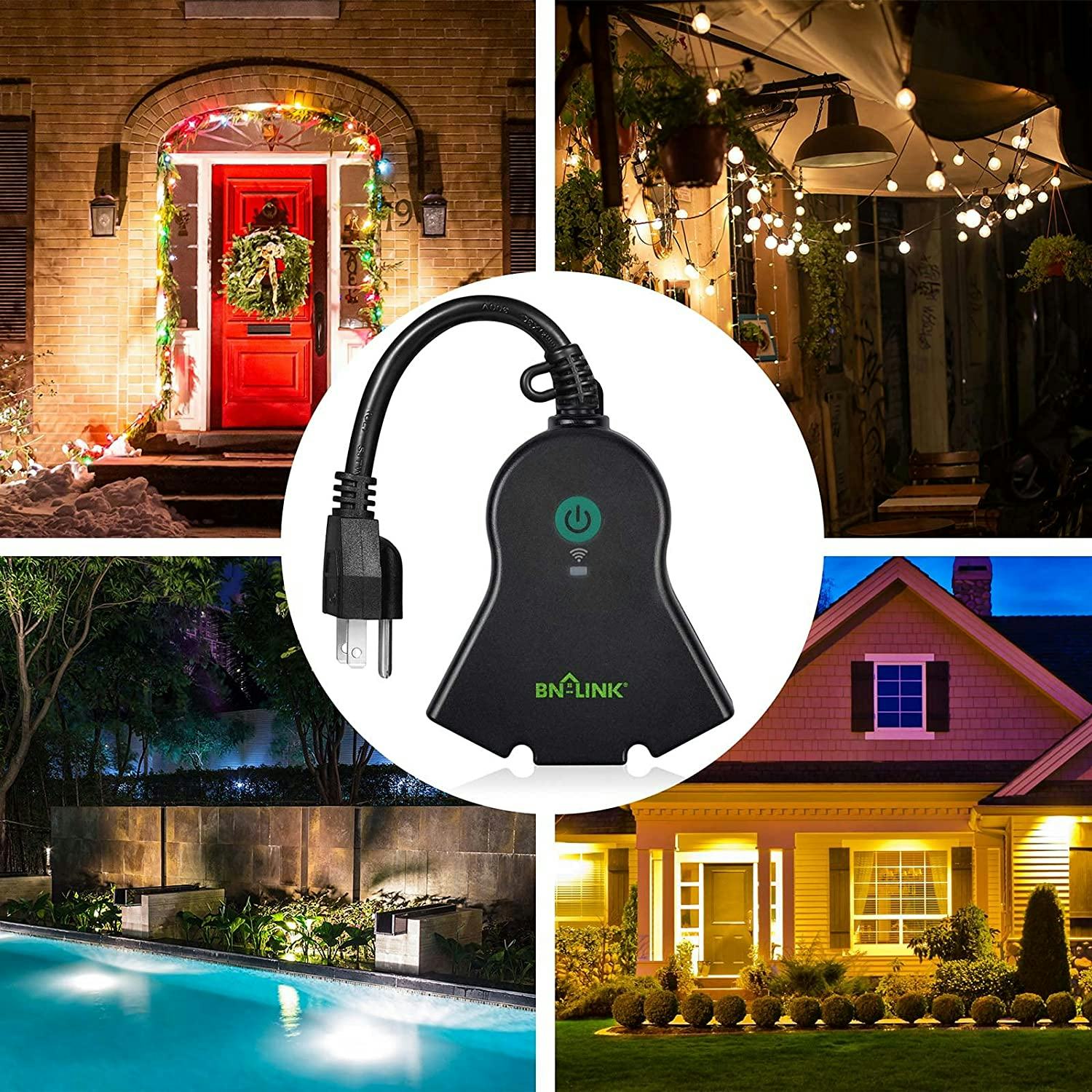 BN-LINK Smart WiFi Heavy Duty Outdoor Outlet