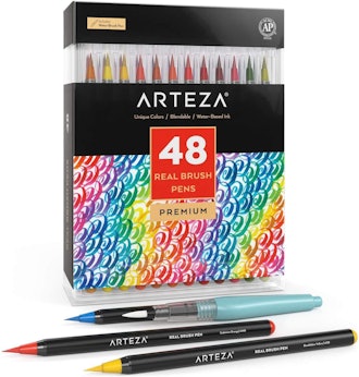Arteza Real Brush Pens (48 Colors)