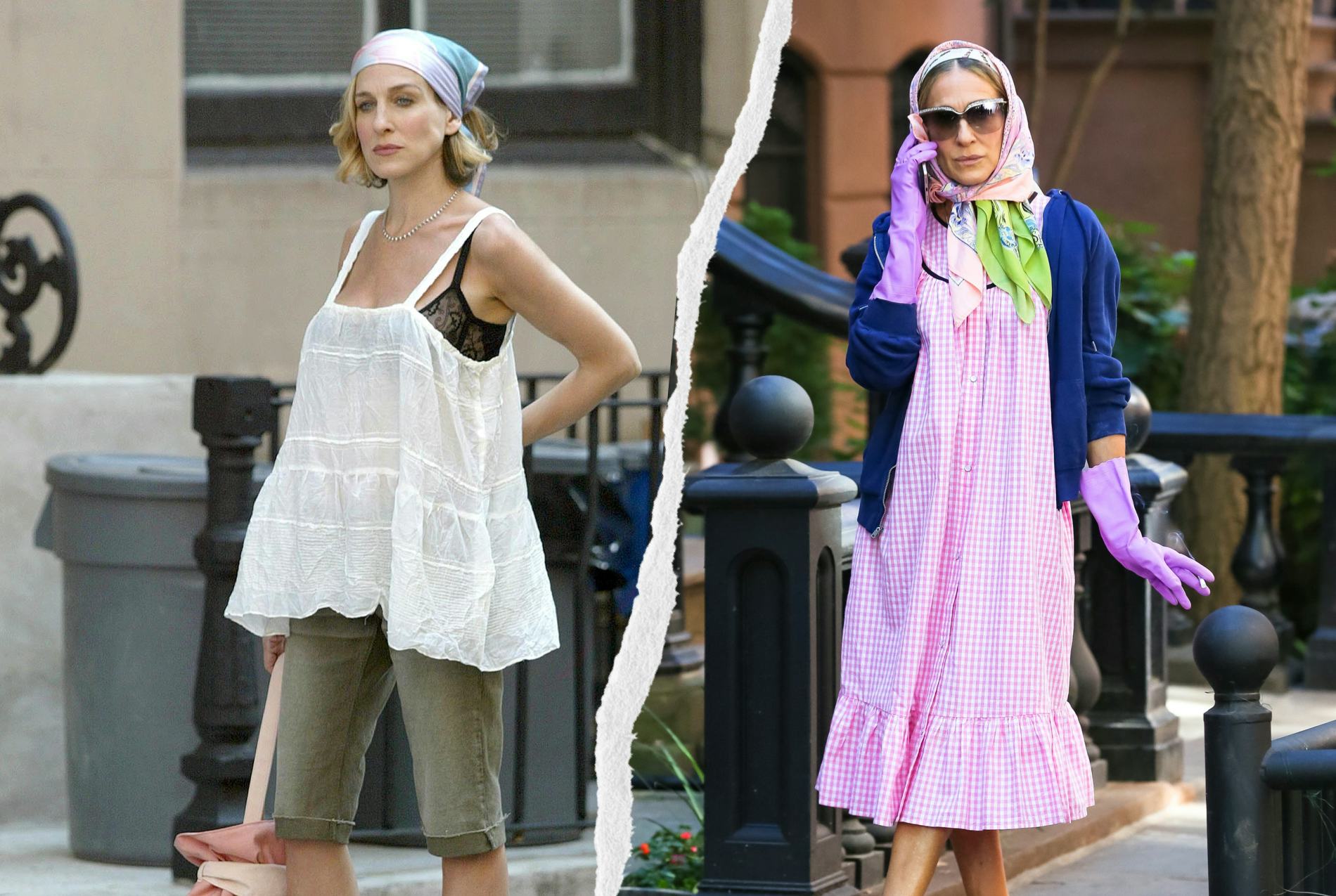 See &lsquo;Sex and The City&rsquo; outfits now and then. Though Carrie Bradshaw&rsquo;s style has evolved, she doesn&rsquo;t&hellip;