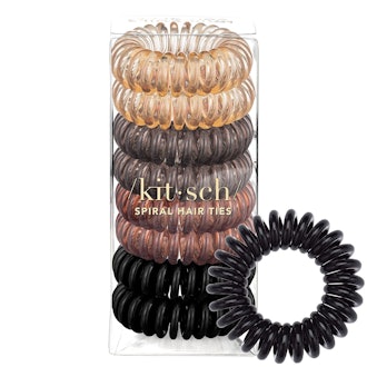 Kitsch Spiral Hair Ties (8 Pack)