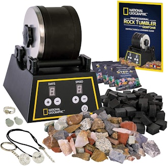 National Geographic Professional Rock Tumbler Kit 