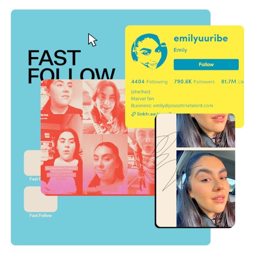 Emily Uribe TikTok account poster
