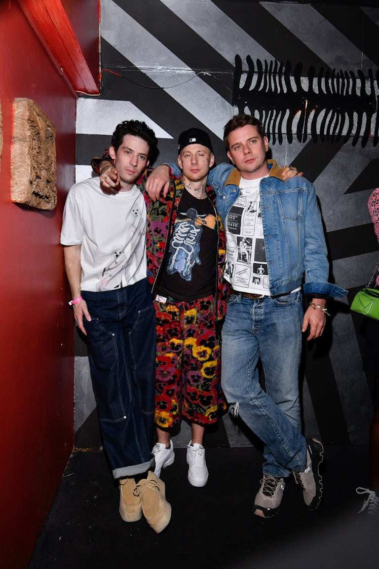 The boys at Loewe party. 