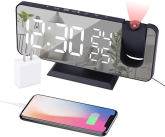 EVILTO Projection Alarm Clock