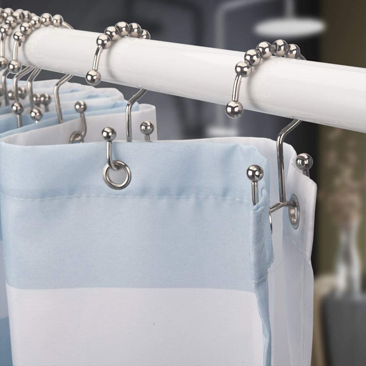 Titanker Shower Curtain Hooks (12-Pack)