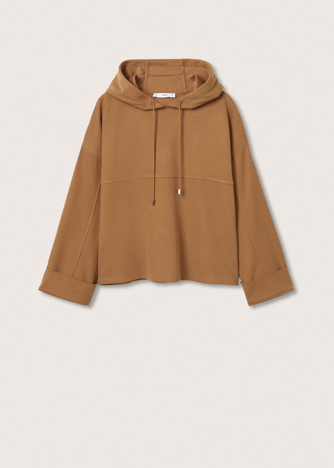 Mango brown hoodie.