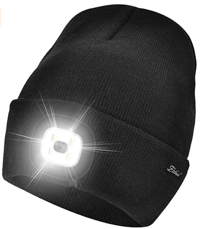 Etsfmoa Unisex Beanie Hat with Light