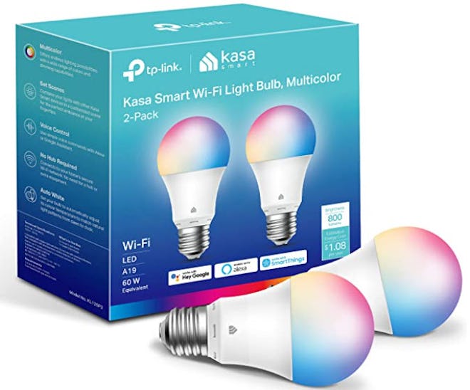 Kasa Smart Light Bulbs (2-pack)