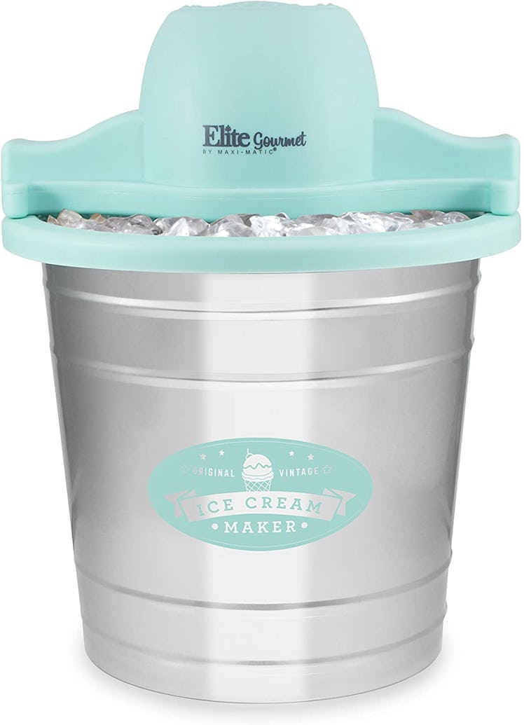 Elite Gourmet Electric Motorized Ice Cream Maker