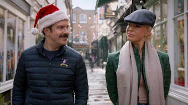 Ted and Rebecca spread cheer with quotes from 'Ted Lasso' Christmas episode, which would make a grea...