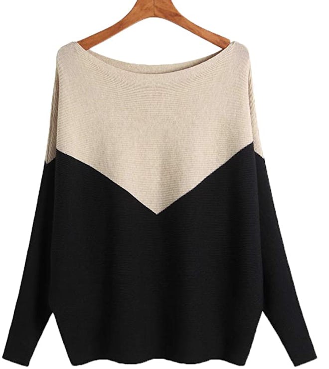 Ckikiou Cashmere Batwing Sweater