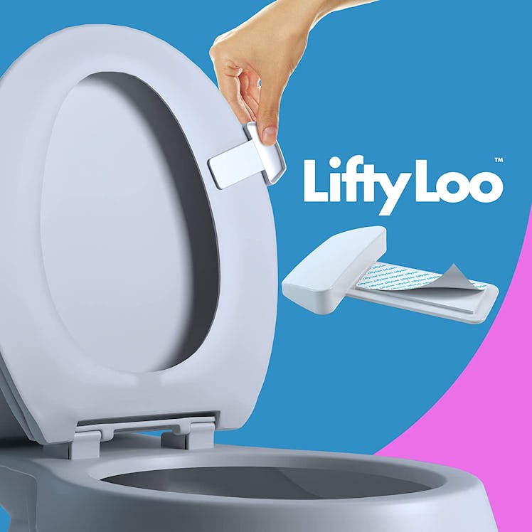 Lifty Loo Antimicrobial Toilet Seat Handle (2-Pack)