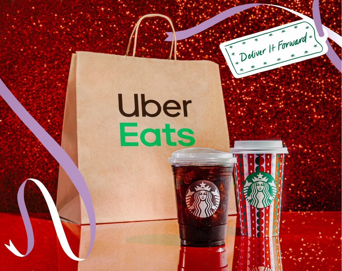 How To Use Starbucksu0027 Deliver It Forward 2021 Holiday Campaign On 