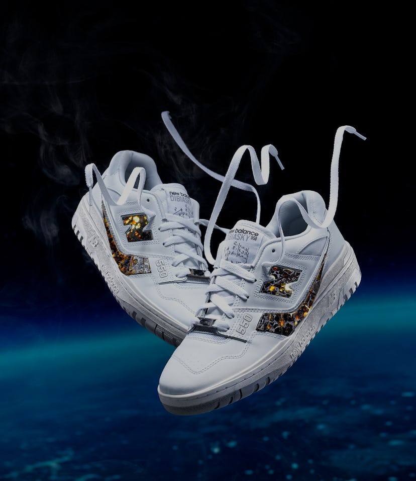 Sotheby's x Netflix Dibiasky New Balance 550 sneakers