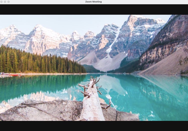 These winter Zoom backgrounds include gorgeous views of Canada.