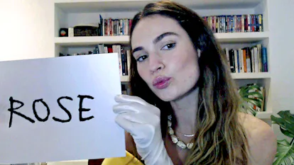 lily-james Lily James as Rose in BBC's 'Beauty & The Beast Christmas Panto'