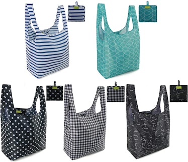 BeeGreen Reusable Shopping Bags (5-Pack)
