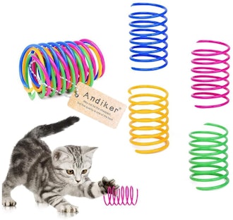 Andiker Spiral Spring Cat Toys (12-Pack)